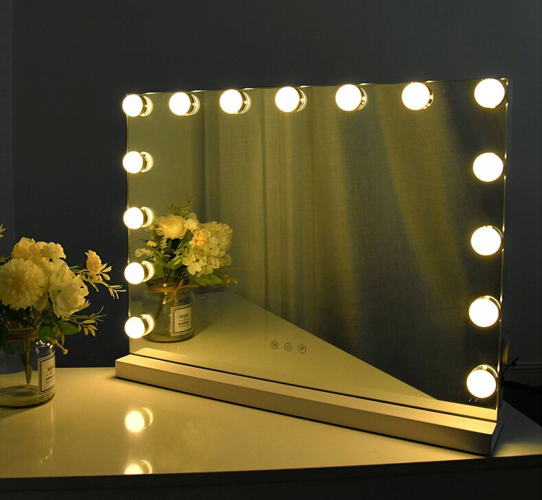 Makeup Hollywood Mirror 80 X 60 Rechargeable Vanity Mirror