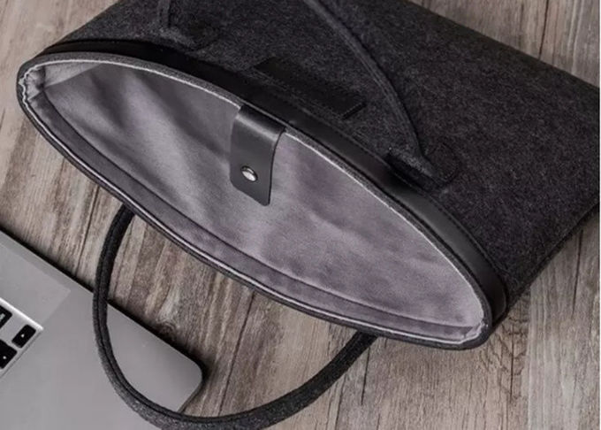 Durable Business Laptop Briefcase Washable Conference Felt For Men Women