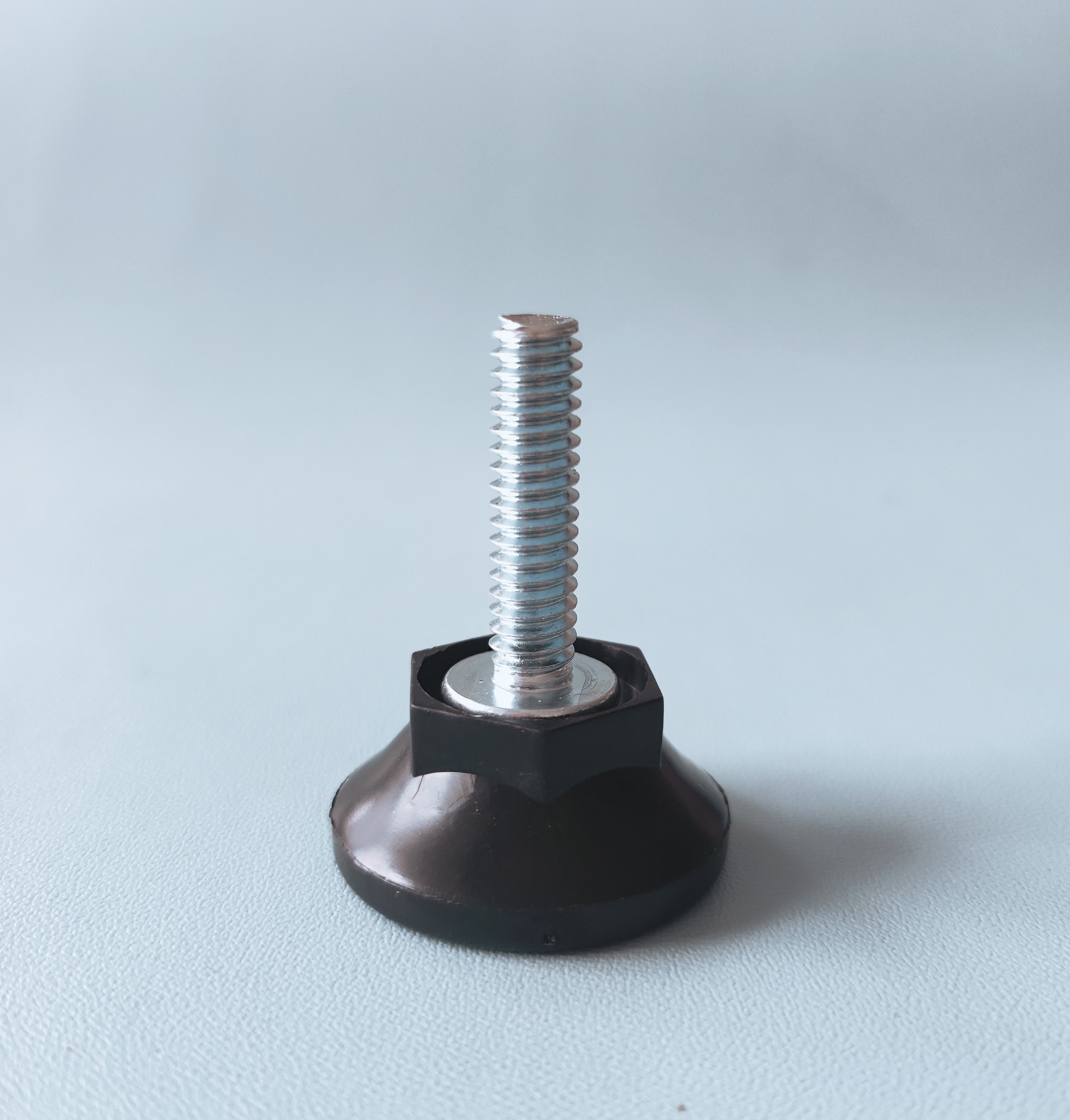 Zinc Plated Stainless Steel Leveling Feet M6X25mm Adjustable Swivel Furniture Feet