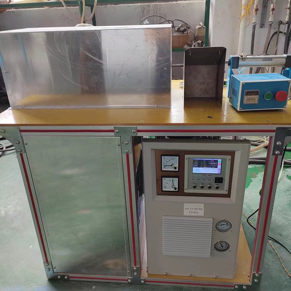 80KW Digital Induction Forging Furnace Induction Heat Treatment Machine For Hot Forging