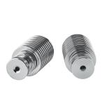 1.75mm 3mm E3D V5 3D Printer Heatsink Alle Metalen Extruder Radiator