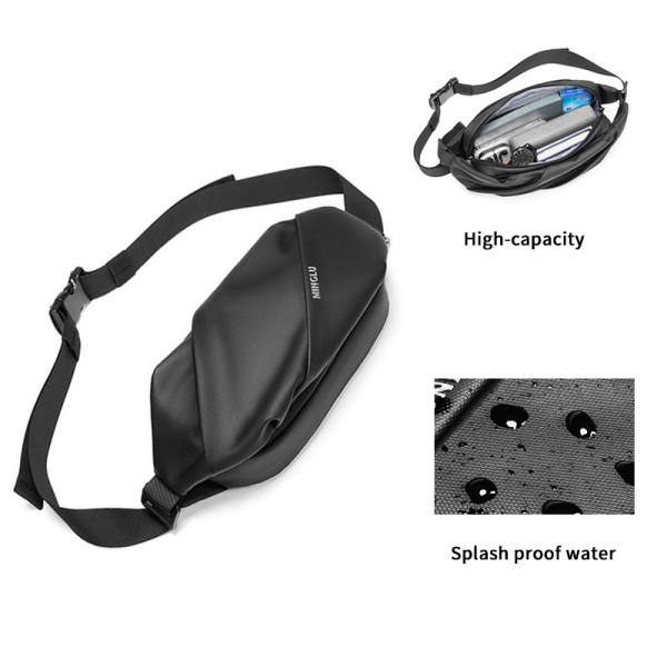 Factory new design wholesale stylish waterproof korean style men crossbody bags
