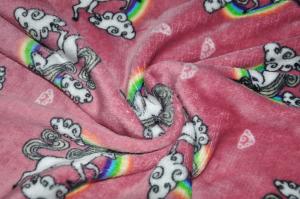 China 150cm 100% Polyester Flannel Fleece Fabric 210gsm wholesale