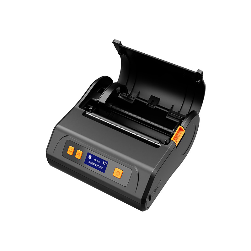 2-3 inch Portable Handheld Thermal Label Maker BT Barcode QR Code Sticker Plus 3 Rolls Blank White Label