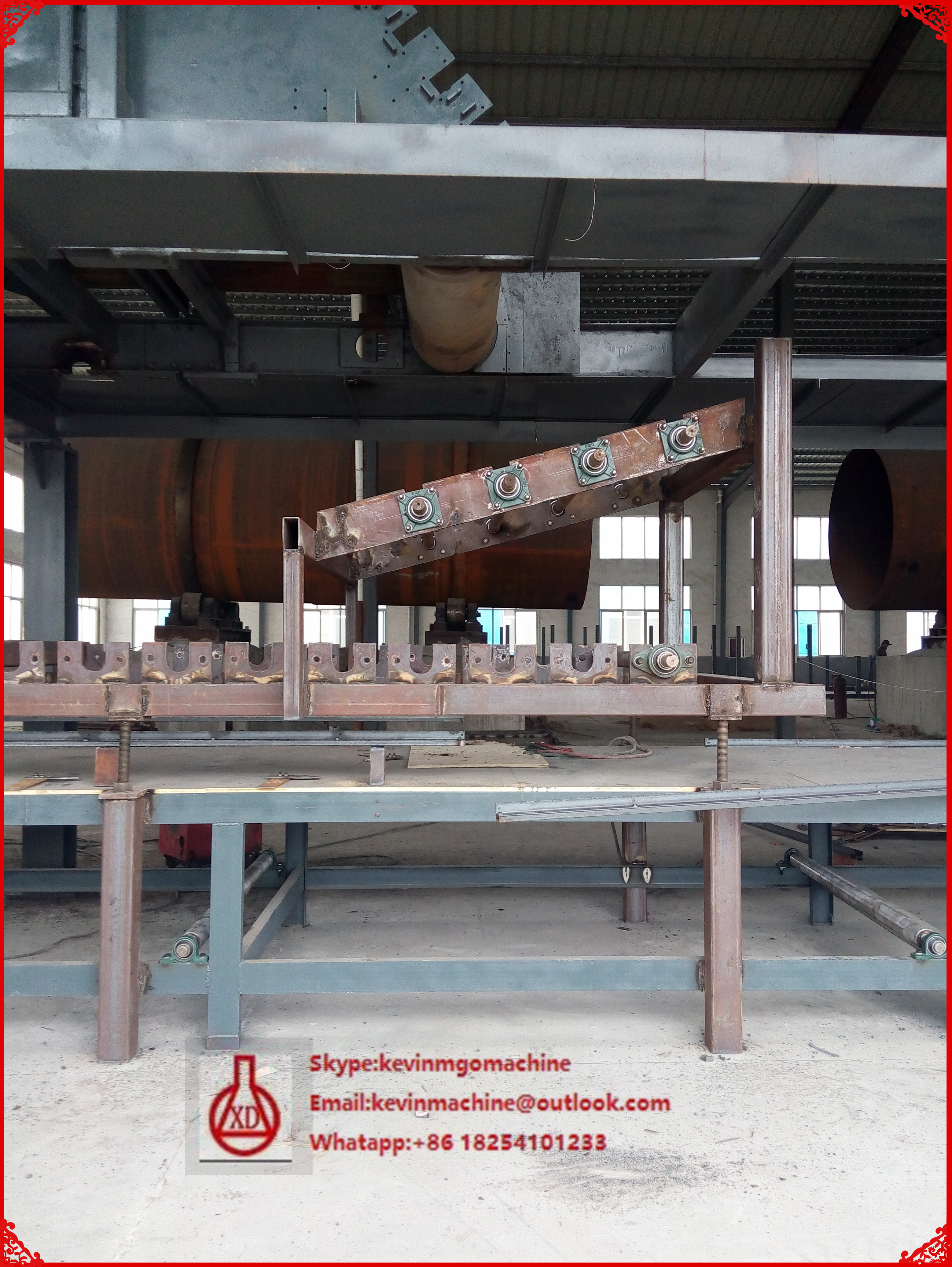 Roofing Sheets Manufacturing Machine , Eco Friendly MGO Wall Board Roll Forming Equipment