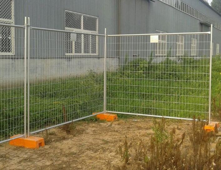 Anti Climb Temporary Barricade Fence , 1.8x2.4m Movable Temporary Fence