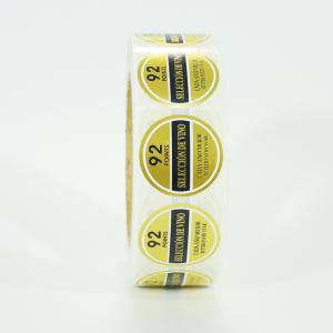 China OEM Personalised Wine Sticker Labels Custom Eye Catching Printing wholesale
