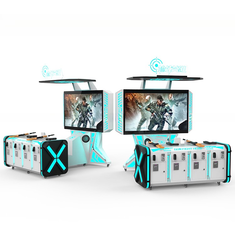 4 Players 65lcd Simulator Shooting Game Machine Exclusive Version Coin Operated