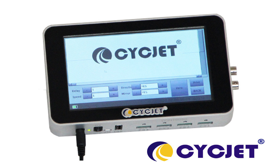 High-Speed And Compact 25.4mm Online TIJ Logo, QR, Barcode Inkjet Printer