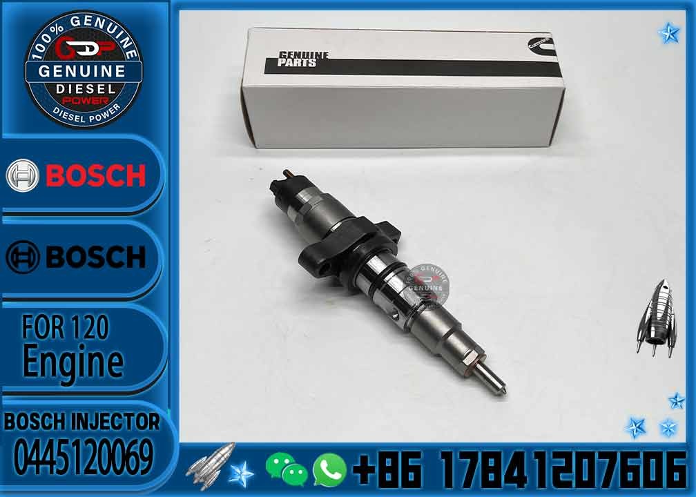 High Quality Diesel Engine Fuel Common Rail Injector 0445120067 0445120068 0445120069