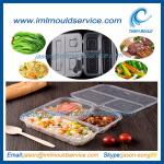 disposable 3-compartment food container mould manufacturer