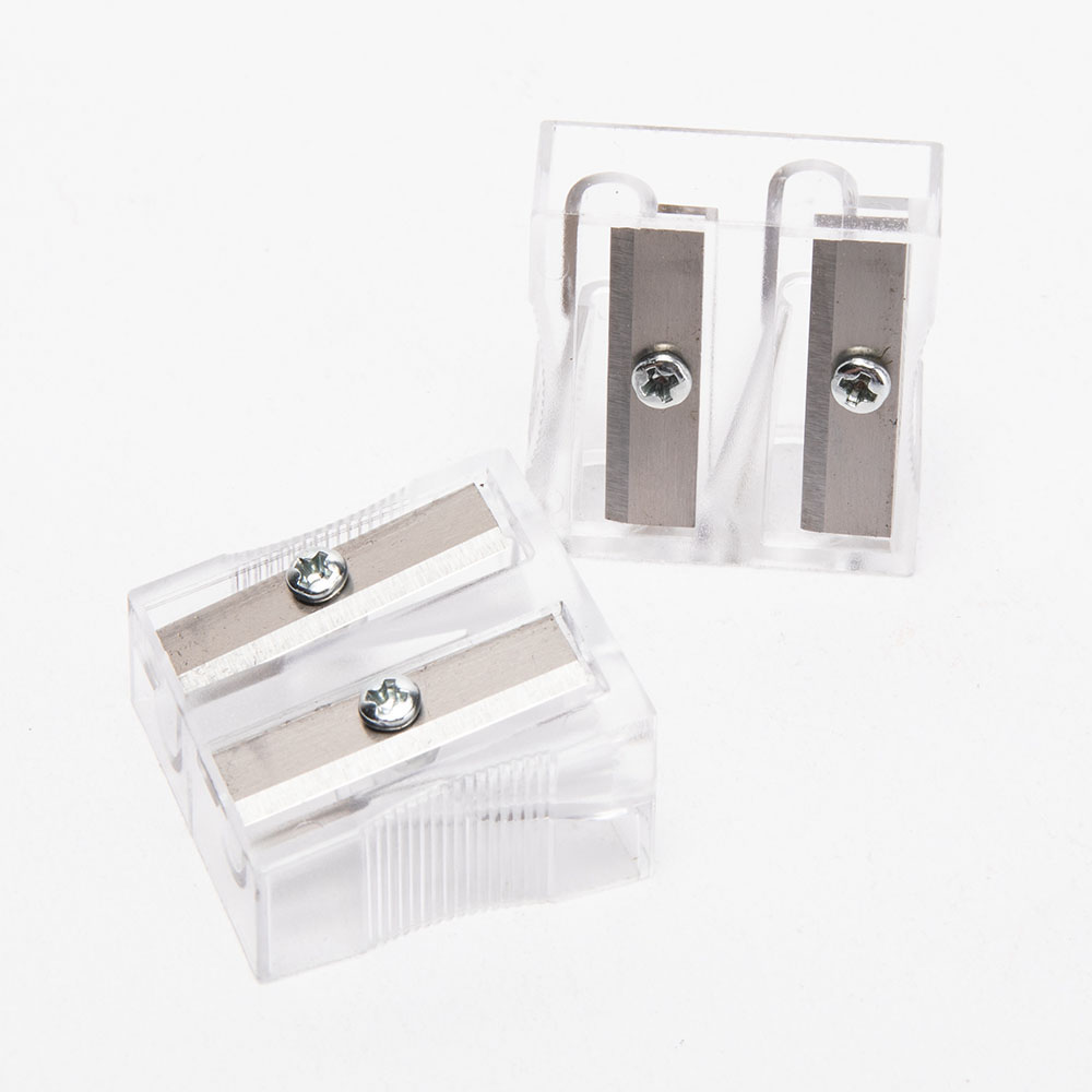 PS 65Mn 26.4mm Manual Pencil Sharpener White