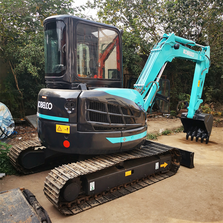 Good Condition 2021 Japan Original 5 Ton Mini Used Kobelco SK55 Excavator in Shanghai