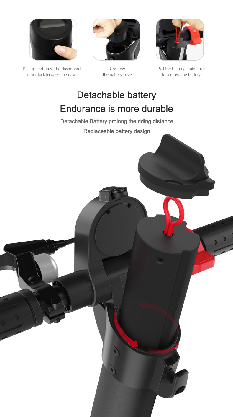 X7 350W Fast Charging Time 2-3h Folding Electric Scooter Motorcycles for EU/US Warehouse
