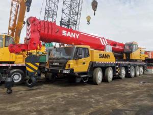 China Sany STC1000 Used Mobile Crane , 100T 2nd Hand Mobile Cranes wholesale