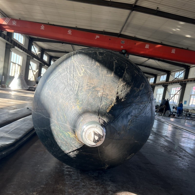 Rubber Boat Recovery Airbags / Marine Air Bags Wear Resistant