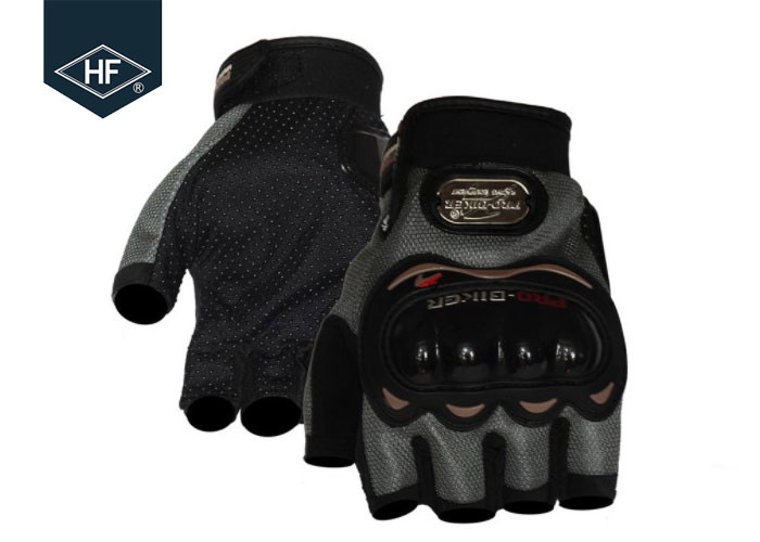Full Size Aftermarket Riding Accessories Half Finger Summer Motorcycle Gloves
