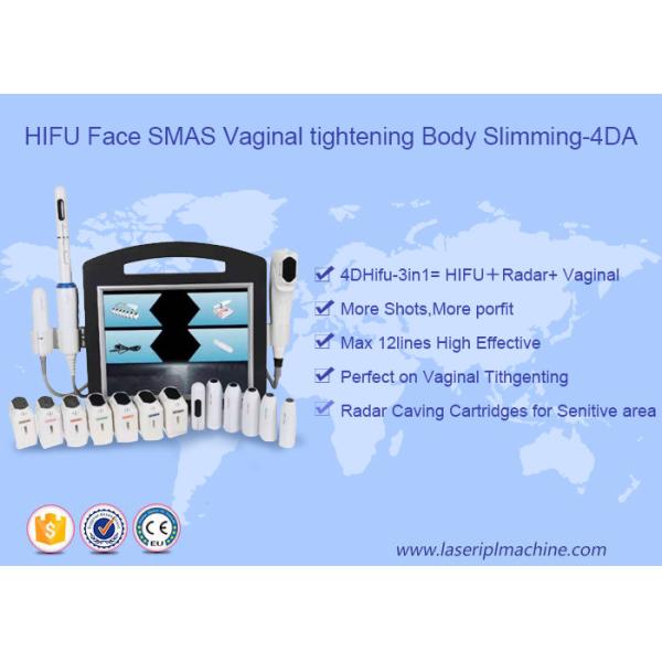 12 Lines High Intensity Focused Ultrasound Device Anti Wrinkle Body Slimming