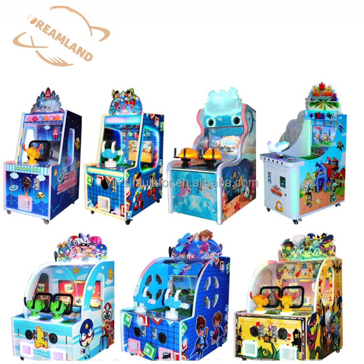 22inch Children Water Shooting Arcade Game Machine 220V/60W For Amusement Park
