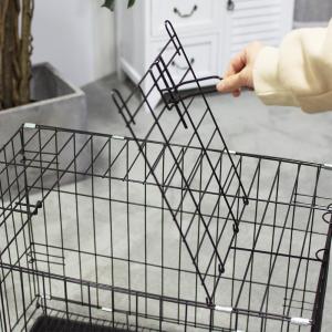 China Foldable Stainless Steel 60x41x49cm Foldable Pet Cages wholesale