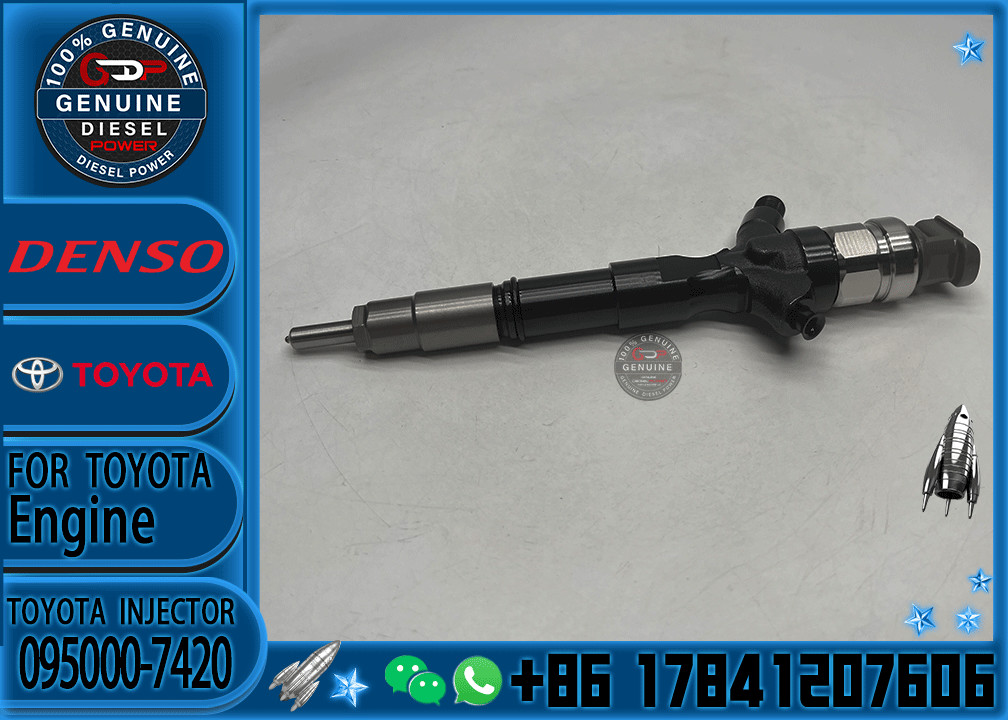 New Common Rail Injector 095000-7420 095000-7430 095000-7790 for 1KD 2KD Diesel Nozzle High Quality