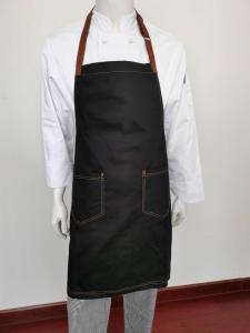 China OEM Hotel Cooking Chef Work Apron Custom Restaurant Kitchen Cooking Apron on sale