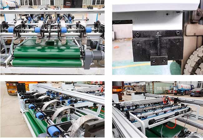 11 Kw Large Size Carton Box Gluer Machine Pressing Type 1150×1060mm