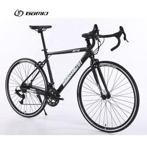 China GOMID Racing Bike Gear Cycle 700c Road Bike with Simulated Carbon Fiber Frame and Aluminum Alloy Bicicletas wholesale