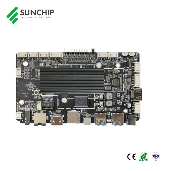 Android 9.0 RK3399 Board With LVDS EDP Interfaces For Kiosk Display