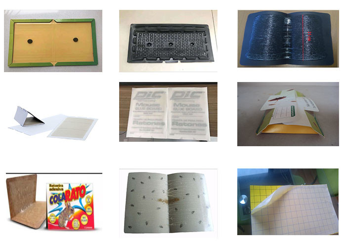 Double Rat Glue Trap Making Machine 1 Year Warranty Time Production Line