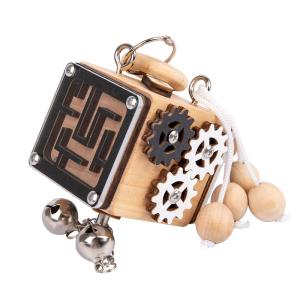 China Wooden Montessori Enlightenment Baby Developmental Toys Busy Fast wholesale