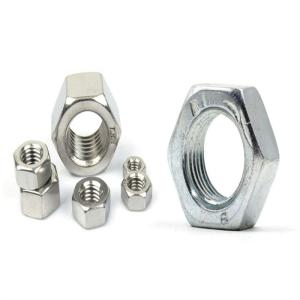 China Hex Nut DIN934 Stainless Steel SS304 316 M2 M4 M6 wholesale