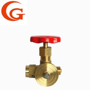 China OEM 3/8in Female Manometer Brass Stopcock Valves wholesale