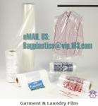Poly Cover films on roll, laundry bag, garment cover film, films on roll,