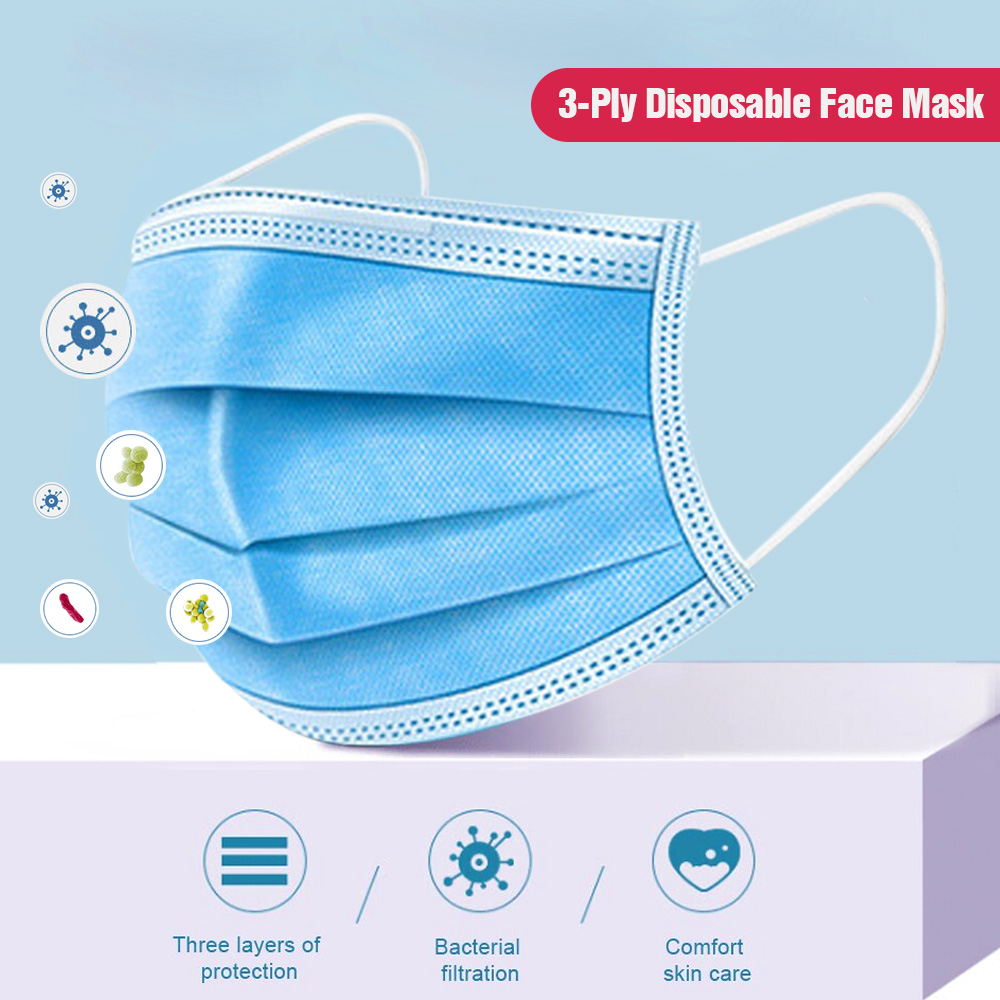 Ear Wearing Disposable Kids Mask , Children's Medical Face Masks
