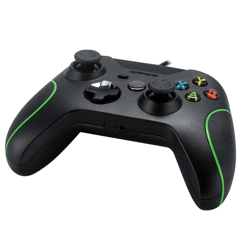 High qualityHot Selling wired controller GamePad Joystic for xbox one console Black and White