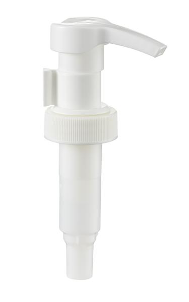 24/410 Black White Plastic Bamboo Wood Treatment Lotion Shmpoo Bottle Pump