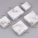Custom Jewelry Box Packaging / Cardboard Jewelry Gift Boxes Recyclable