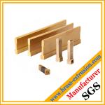 chinese factory of brass metal extrusion profile