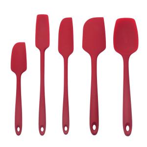 China OEM Logo Food Grade 5 Piece Silicone Utensil Set wholesale