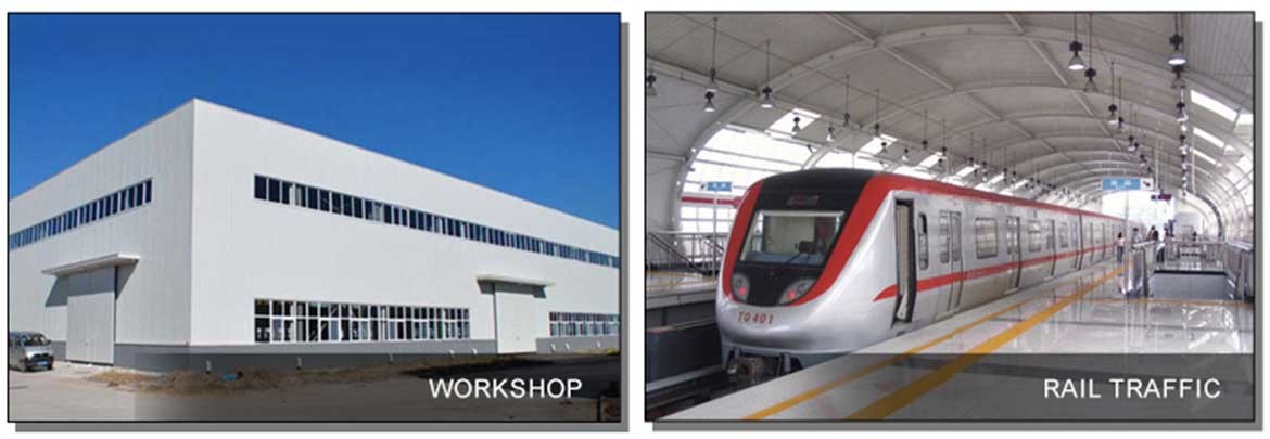Dx51D+Z Galvanized Steel Roofing Sheets for workshop construction