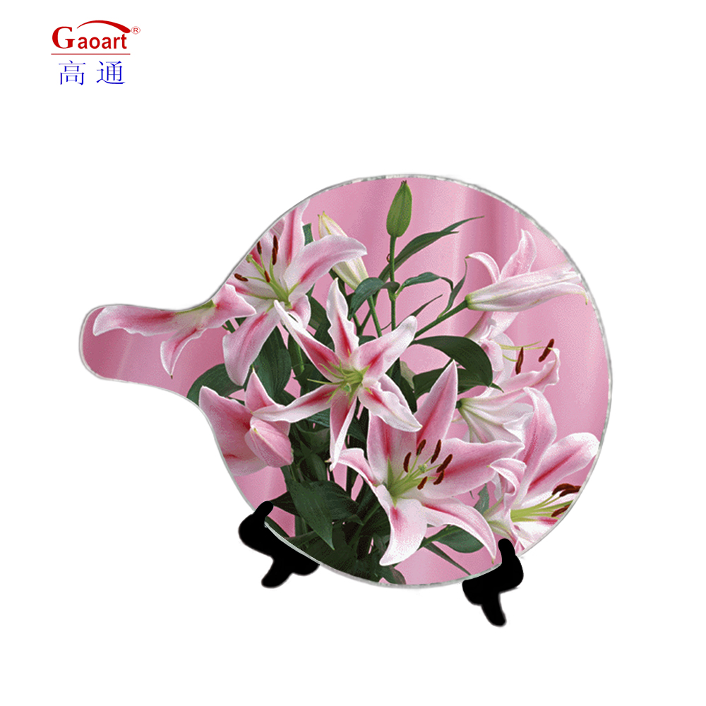 Square Round Kitchen Cutting Board with Sublimation Blank and Coated Tempered Glass