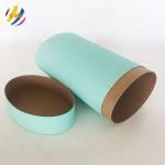 Food Grade Oval 185mm Diameter Printed Tube Packaging