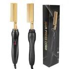 China Curler Copper Electric Fast Heating 500 Degrees Hot Straightening Comb - Compact 20X30X6 Cm wholesale