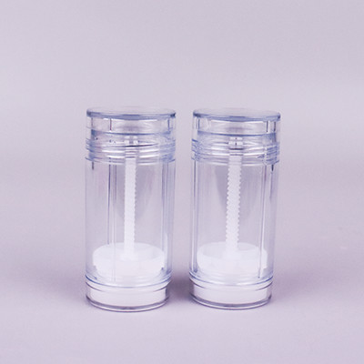 Transparent Deodorant Stick Container Recyclable Deodorant Containers 30g 50g 75g With Bottom Filling