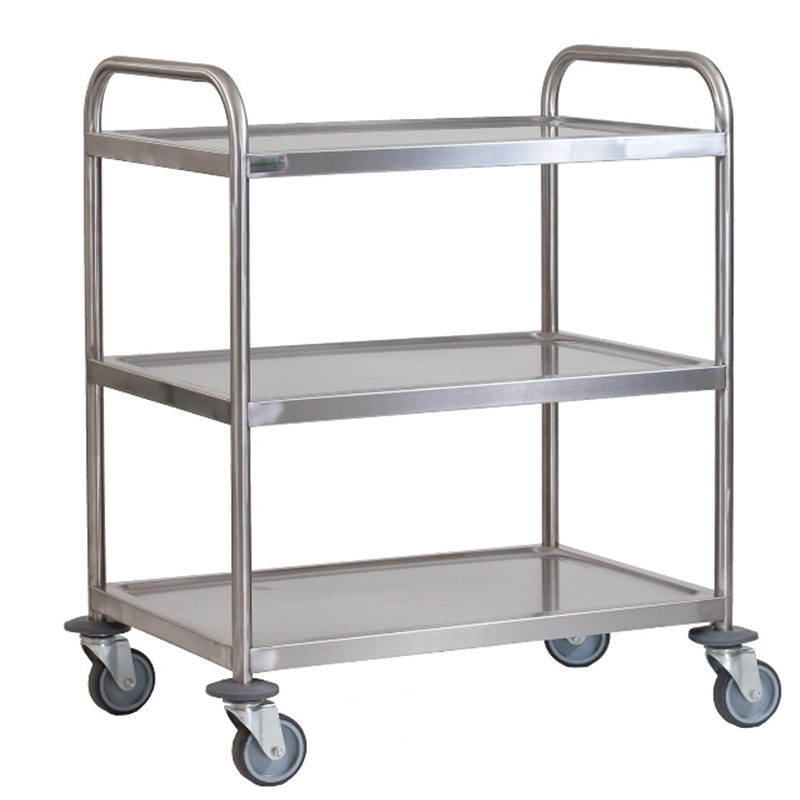 Superior Quality Stainless Steel Knocked-Down Pizza Mobile Cake Oven Trolley Cart for Sale