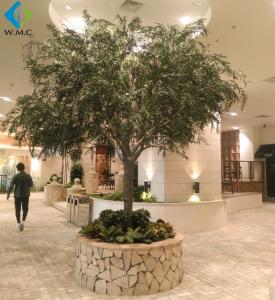 China Christmas Artificial Weeping Willow For Landscape Decoration Fiberglass Material wholesale