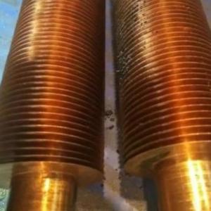 China DELLOK Copper G Embedded Finned Tube For Condensers wholesale