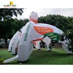 0.6mm PVC Outdoor Nightclub Blow Up Tent With 6 Legs Commercial Advertising
