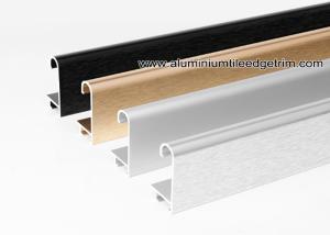 China Customed Stylish Aluminium Picture Frame Mouldings With Round Face wholesale